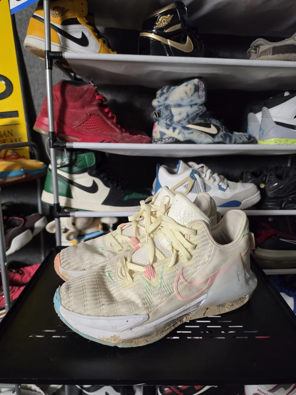 🔥 Nike LeBron Witness 6 Easter Frozen Lemon Men Size 10.5 Training Sneakers
